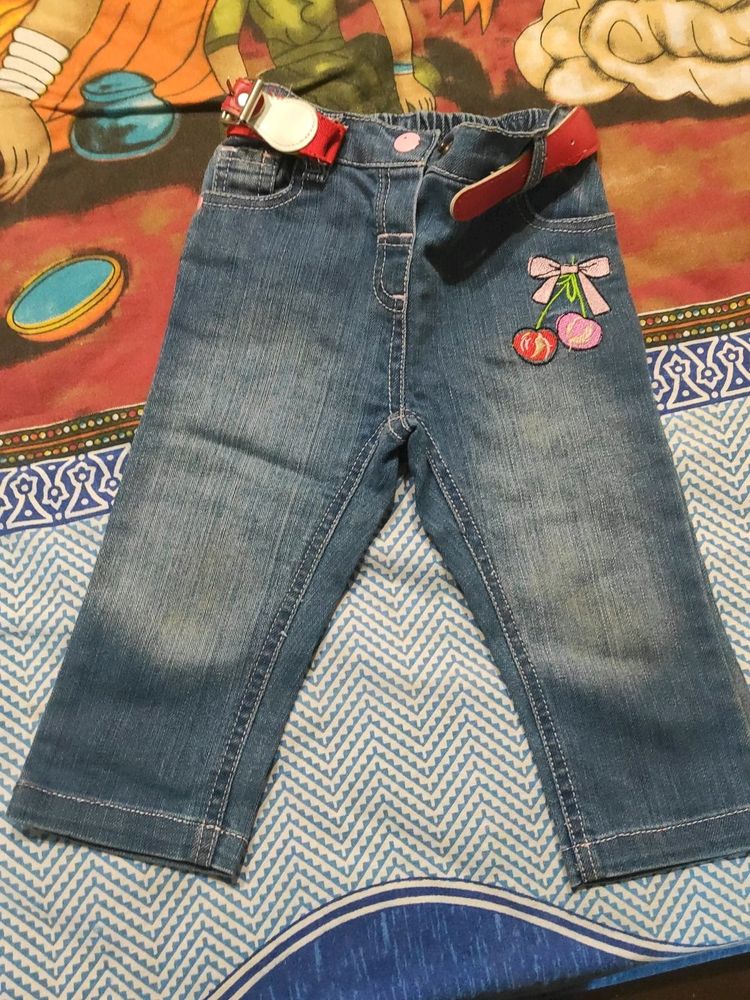 Girls Jeans 12-18 Months