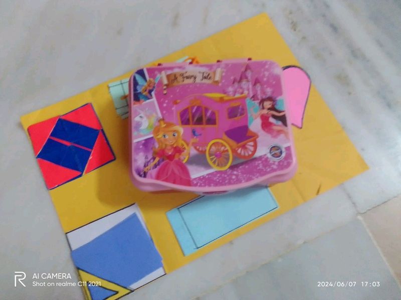 A Pink Barbie Box For Kids