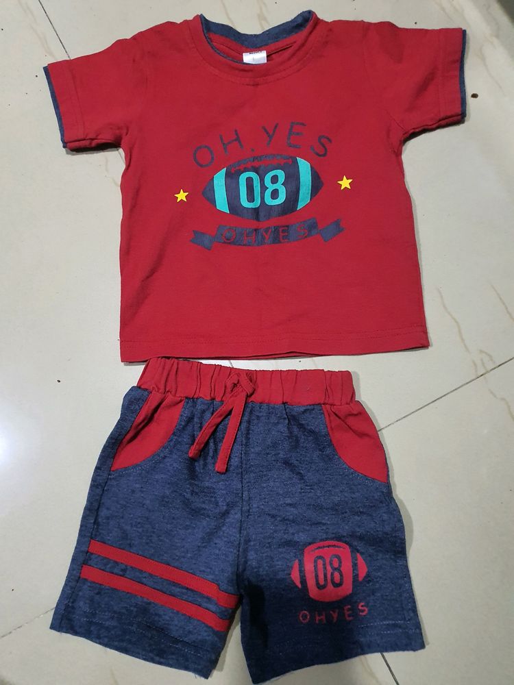 Tshirt And Short Set