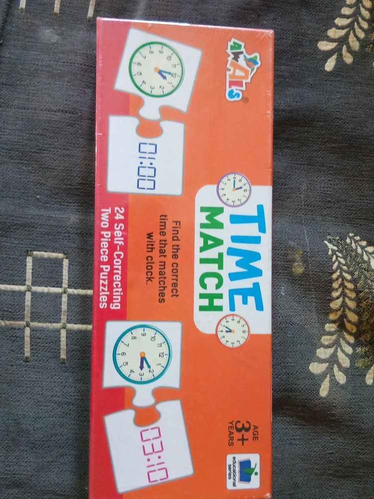 Kids New Time Match Puzzle