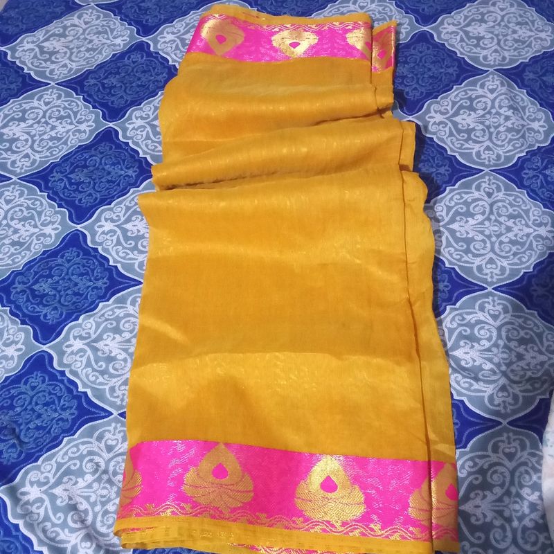 Yellow Saree