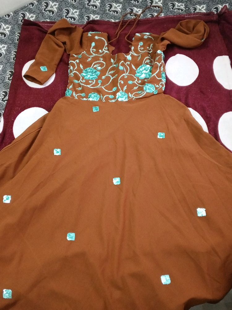 Brown Gown