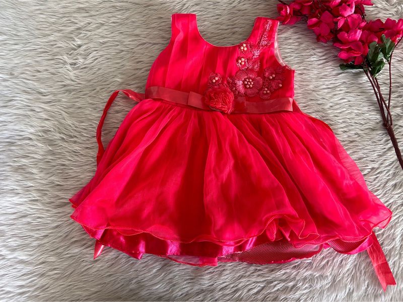 Pink  Girls Frock