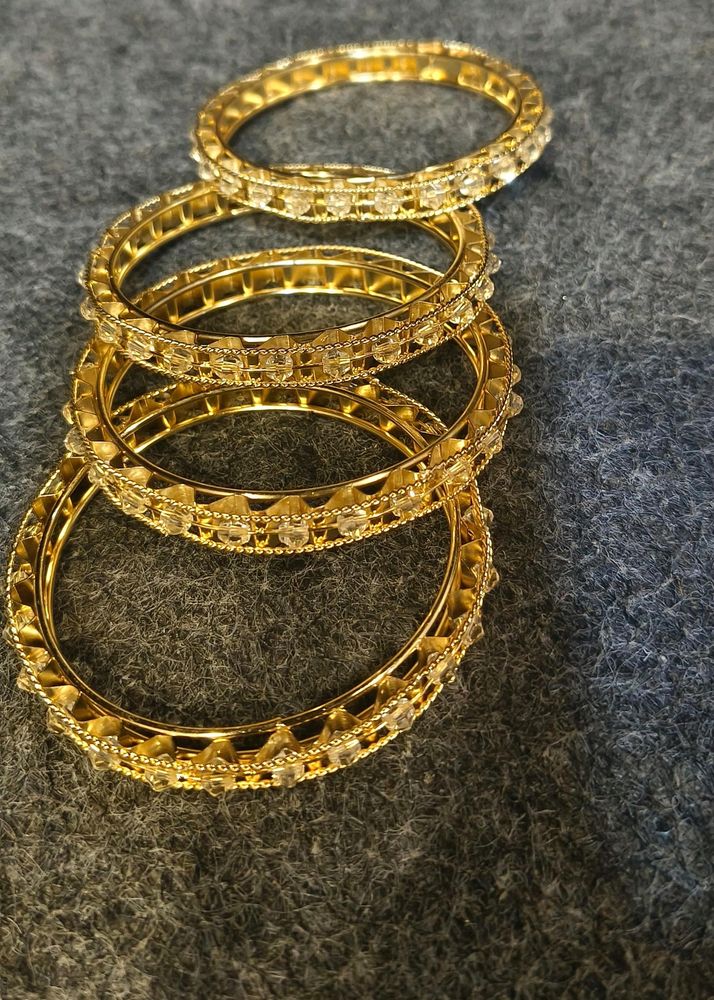 4 Pc Bangles New! 2.4 2.6 2.8 2.10 Size Available