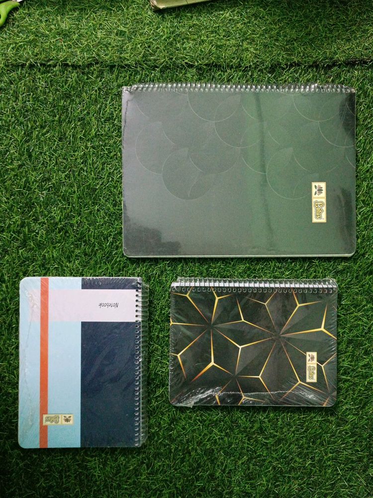 Combo Of A4& 2 A3 Notebook