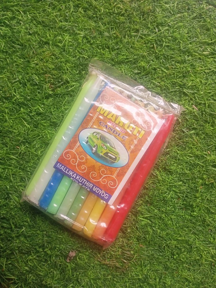 Rainbow 🌈 Candles Conduction New Pack Of 25