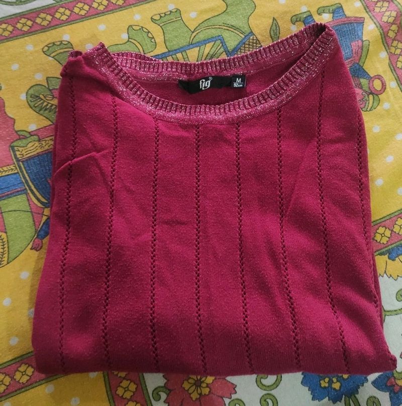 Woollen T shirt For Women's