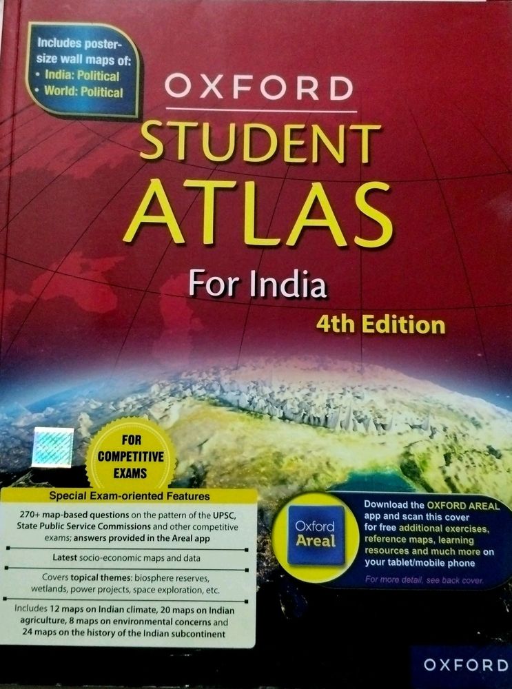 Oxford Student Atlas For India