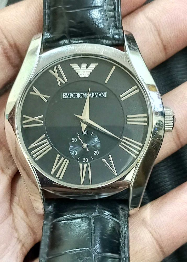 Emporio Armani Orignal Classic Analog Black Dial