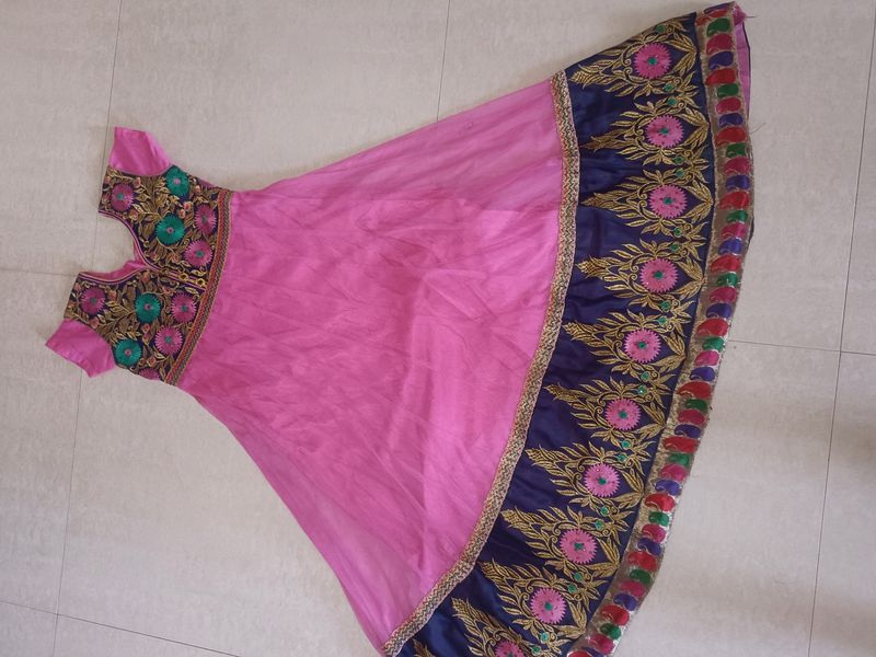 Pink Dress.... Anarkali