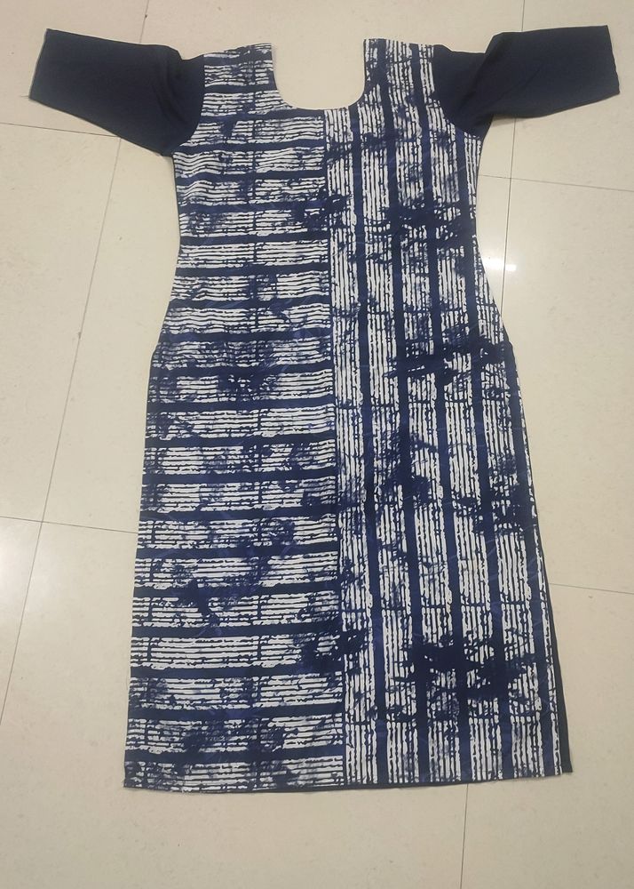 Digital Print Branded Kurti M Size With Freebie