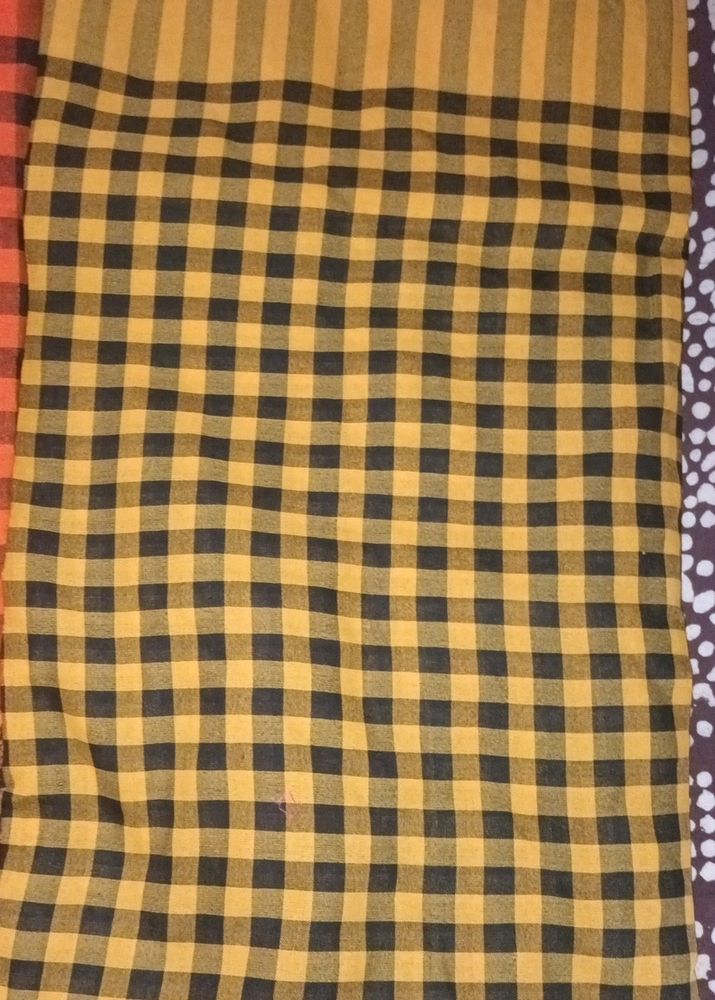 Yellow Handloom Saree.