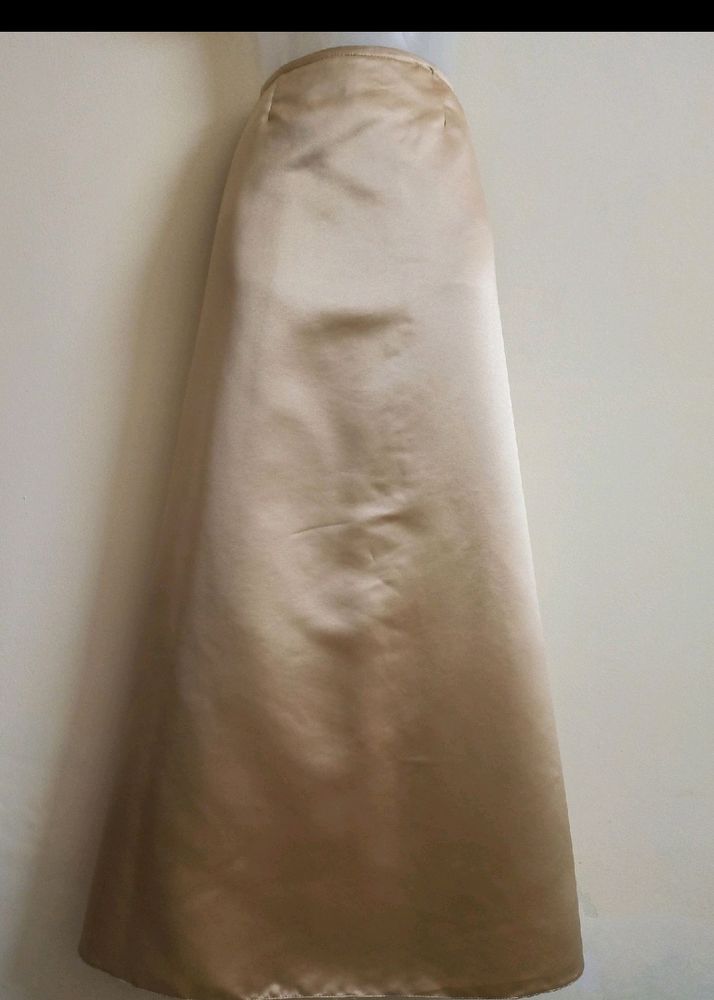 Pinteresty Satin Skirt