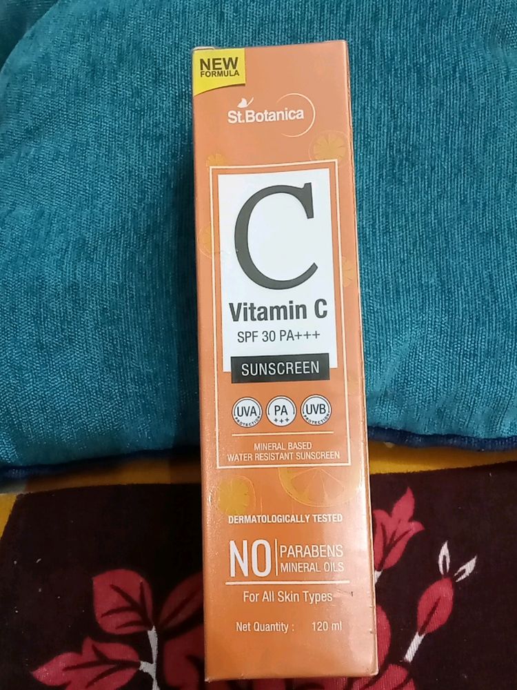 Sunscreen Vitamin C Spf30