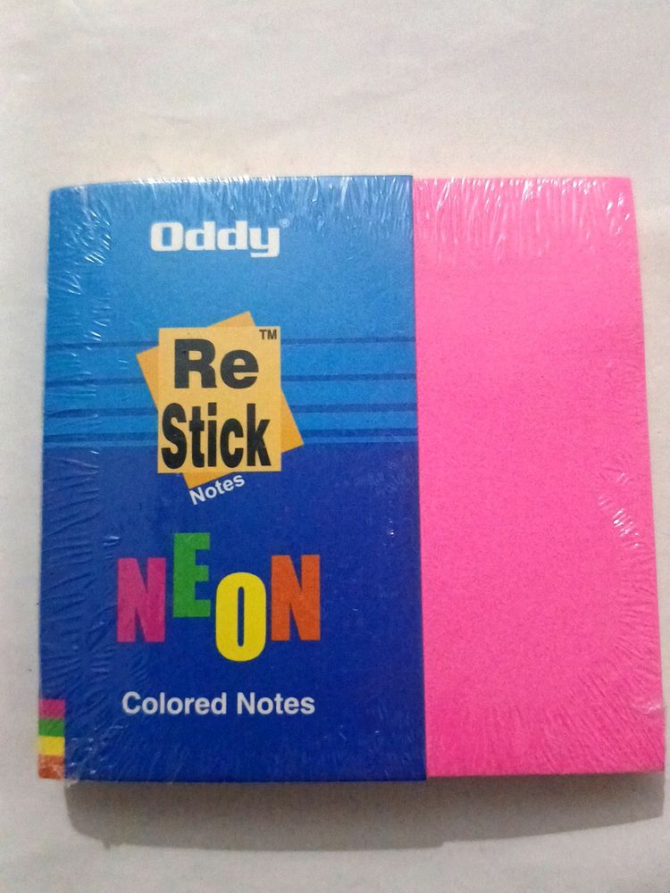 Oddy Sticky Neon Colored Notes