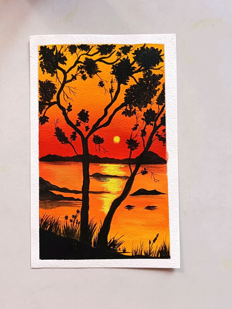 Sunset Painting