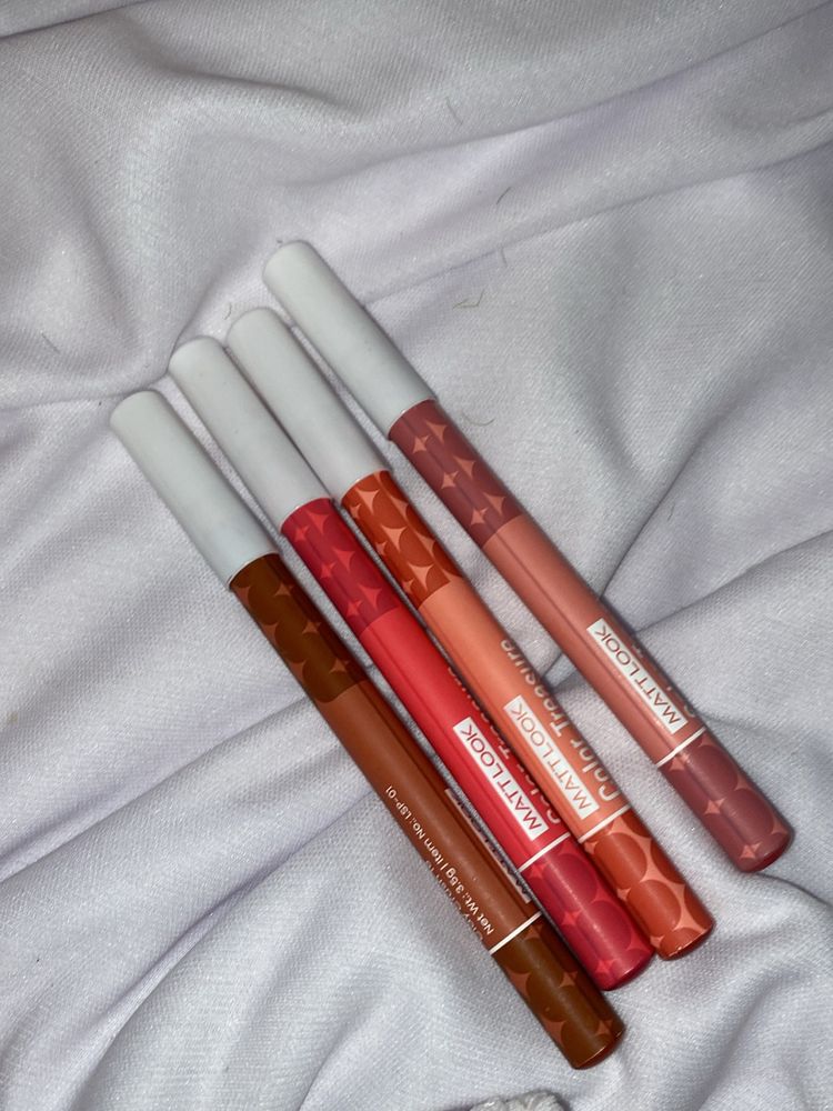 Mattlook Colour Treasure Lip Crayons