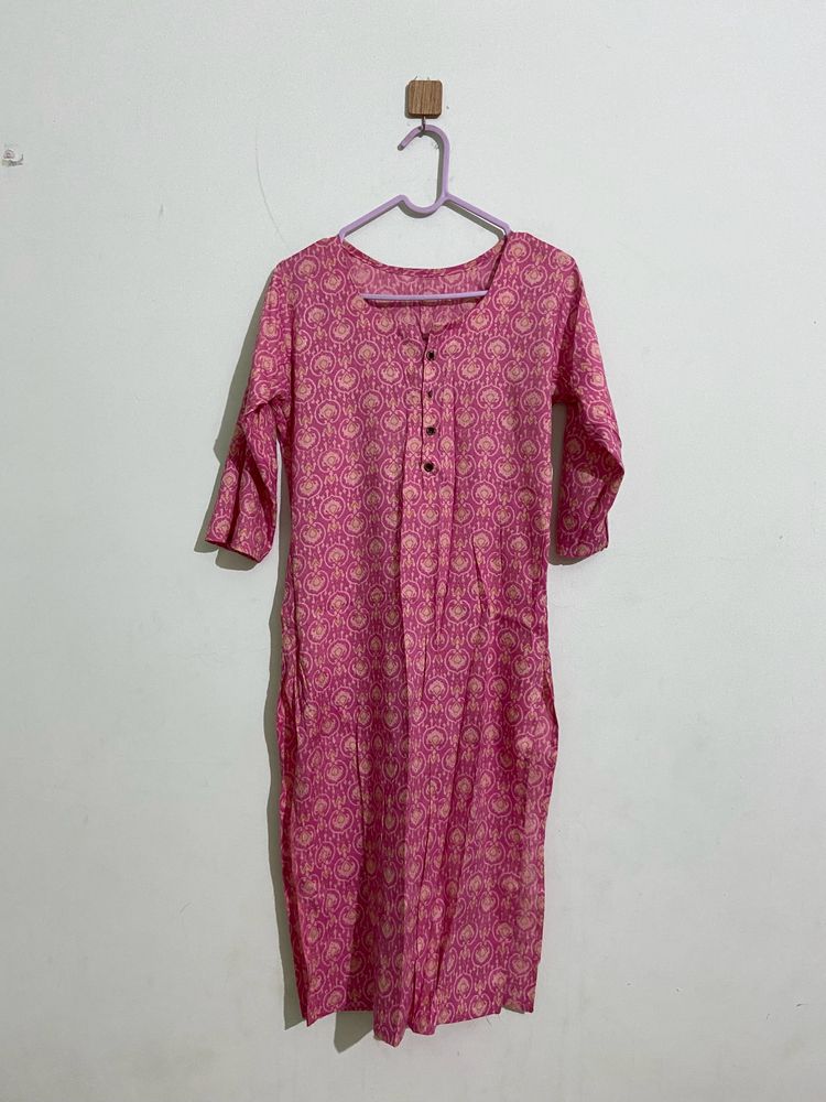 Rose Pink Kurta