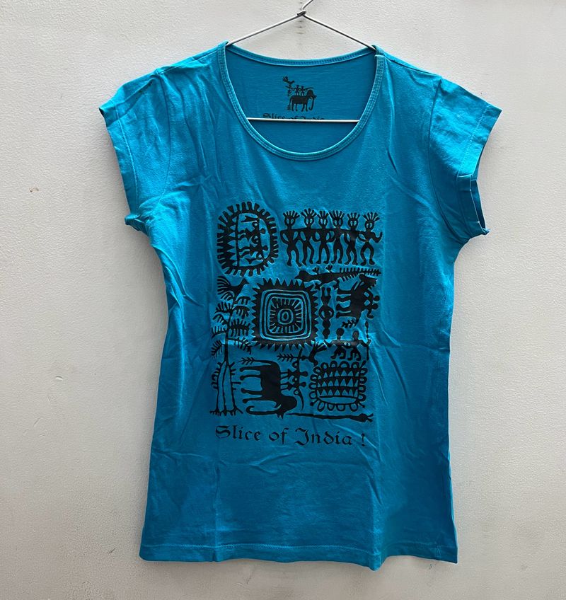 Blue t-shirt