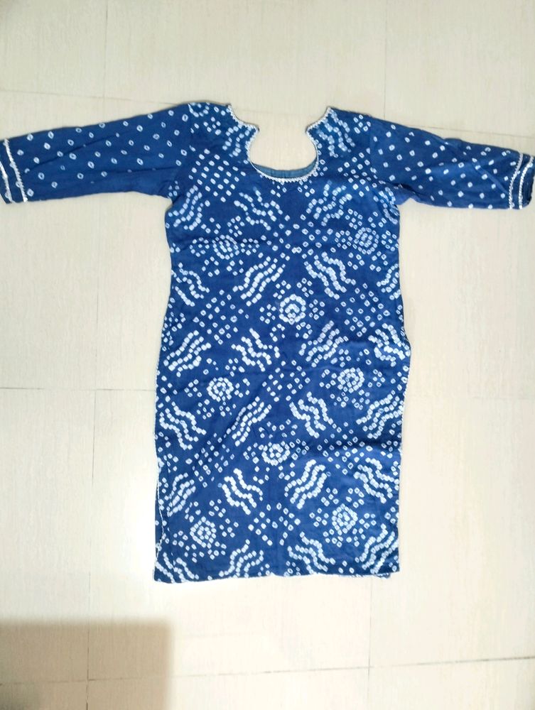 Bhandani Kurta Blue