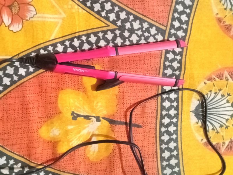 Electric Hair Curler And Straightener