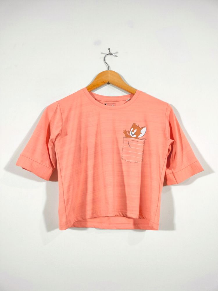 Peach Jerry Printed Tops (Women's)