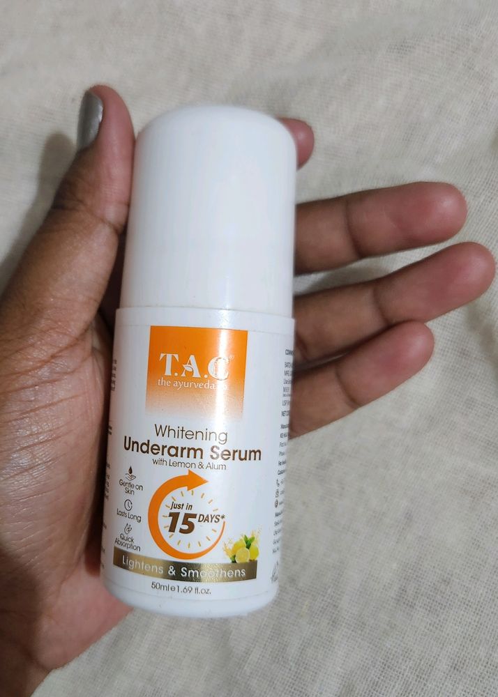 T A C. Ayurveda Underarms Roll On