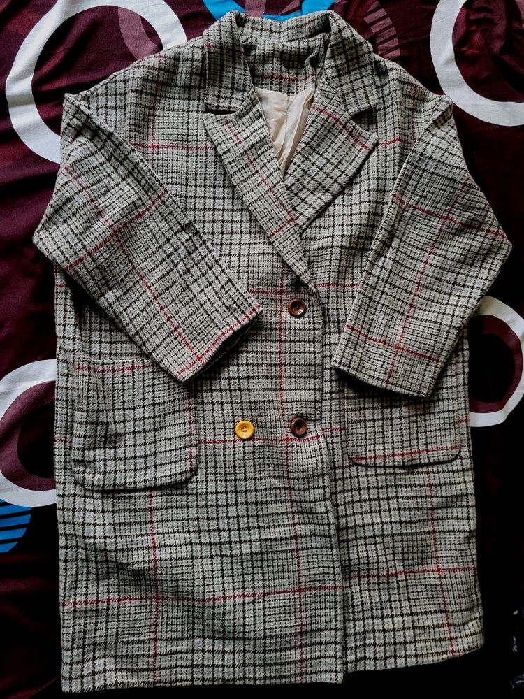 Checkered Overcoat