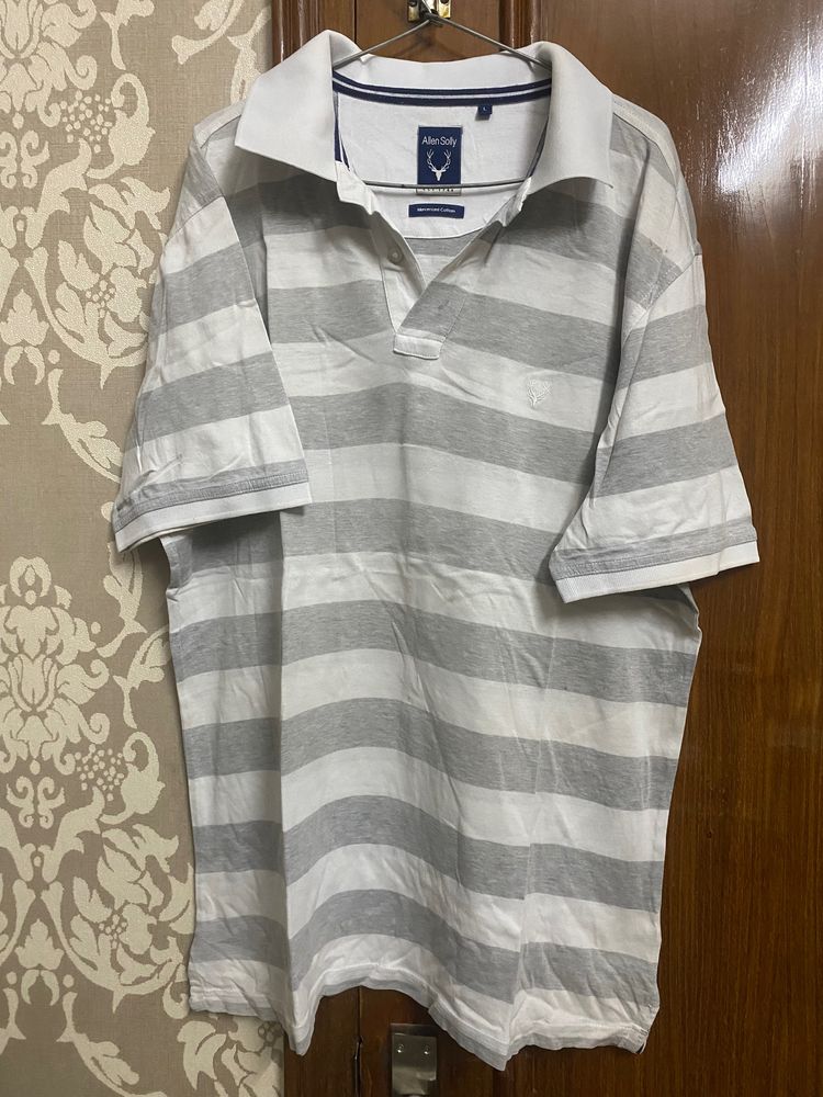 Allen Solly Pure Cotton Stripped T-shirt For Men