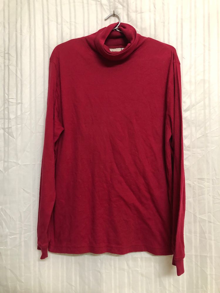 Basics By Goodys Red Long Sleeve T Shirt