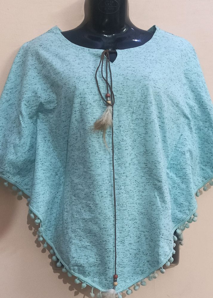 Sea Green Kaftan Top