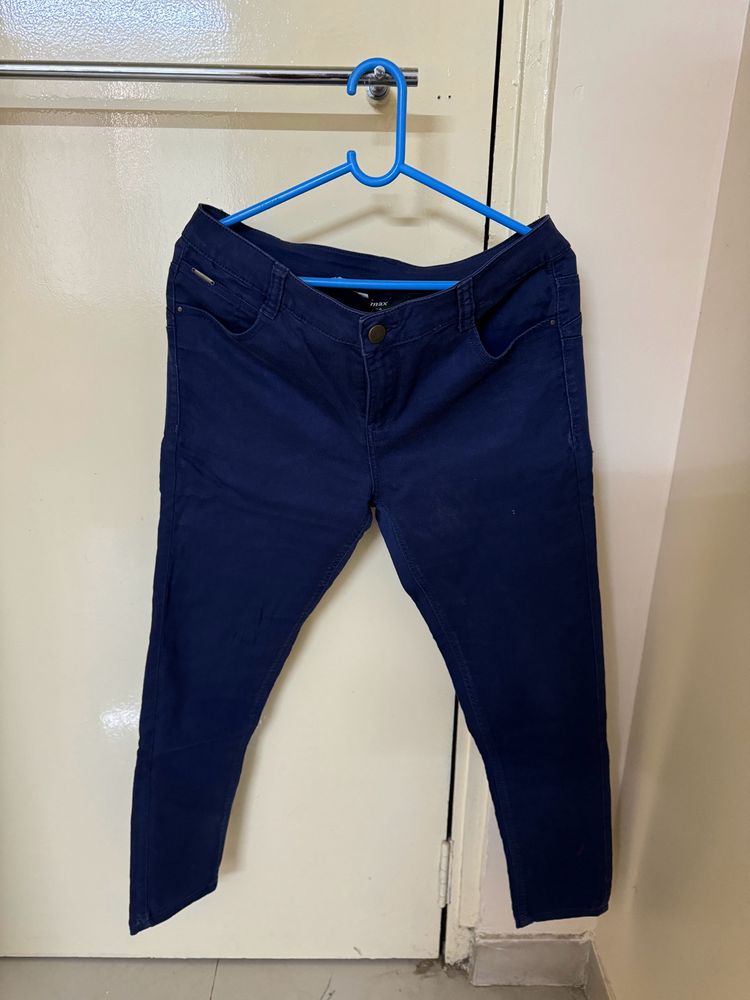 Blue Trousers From Max