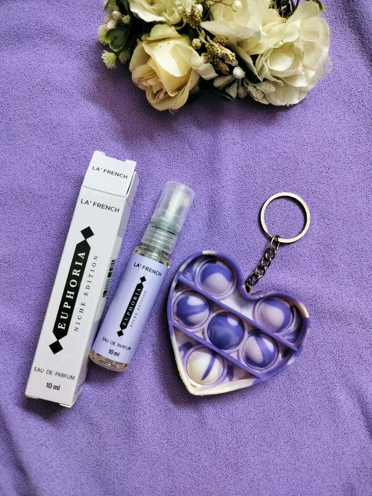 Combo Perfume And Pop socket