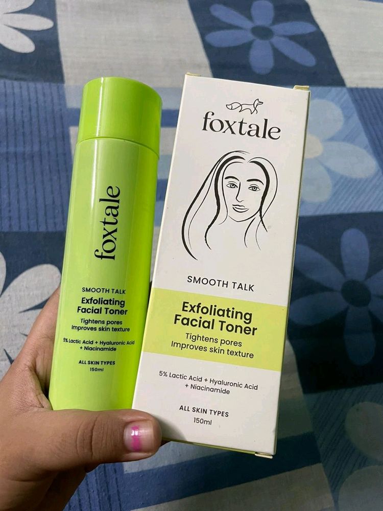 Foxtale Exfoliating Toner