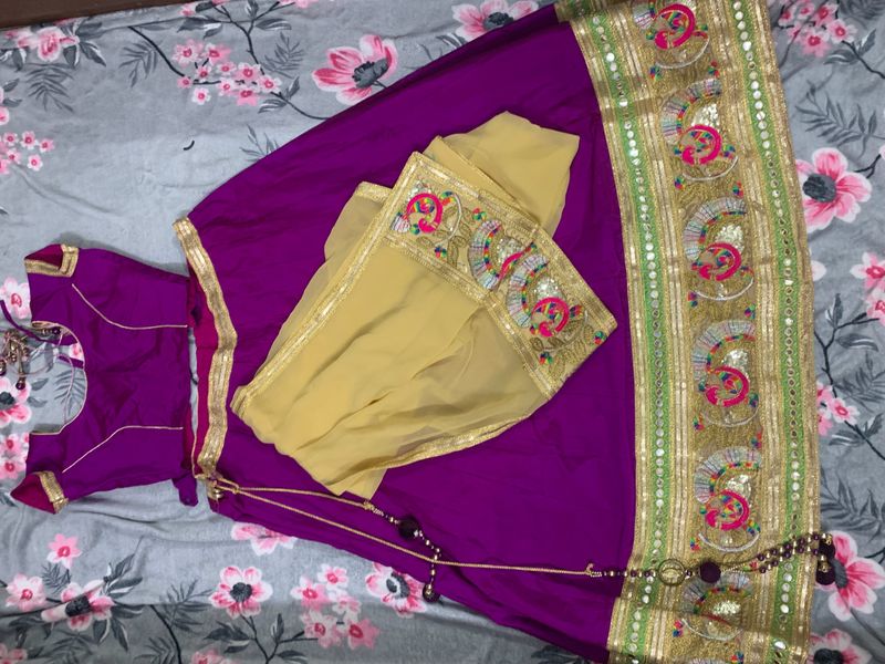 Purple Chaniya Choli