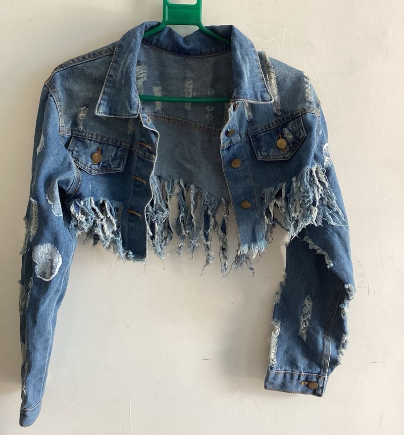 Crop Denim Jacket