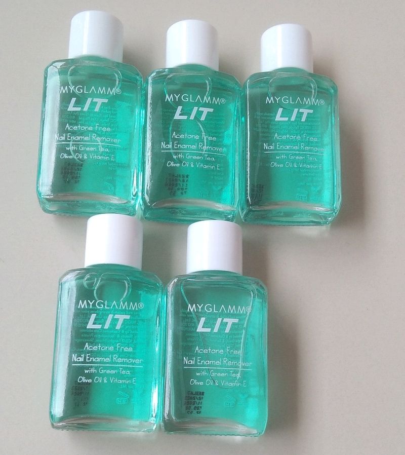 Combo Of 5 Nail Polish Remover