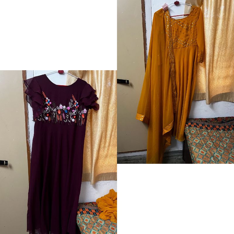 Combos Long Dress