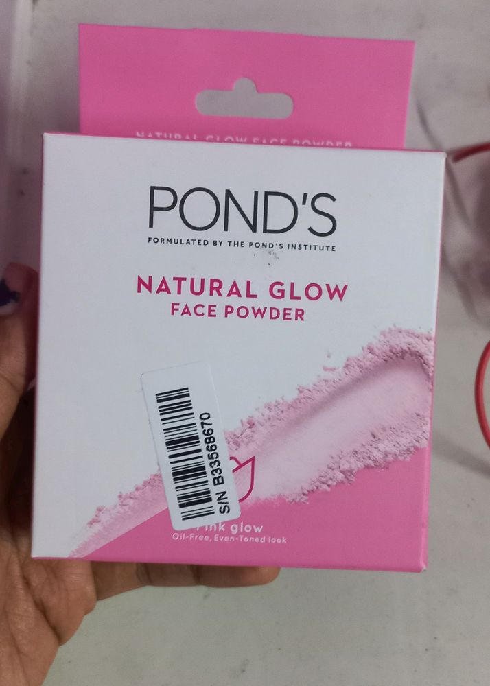 Ponds Natural Pink Glow Powder