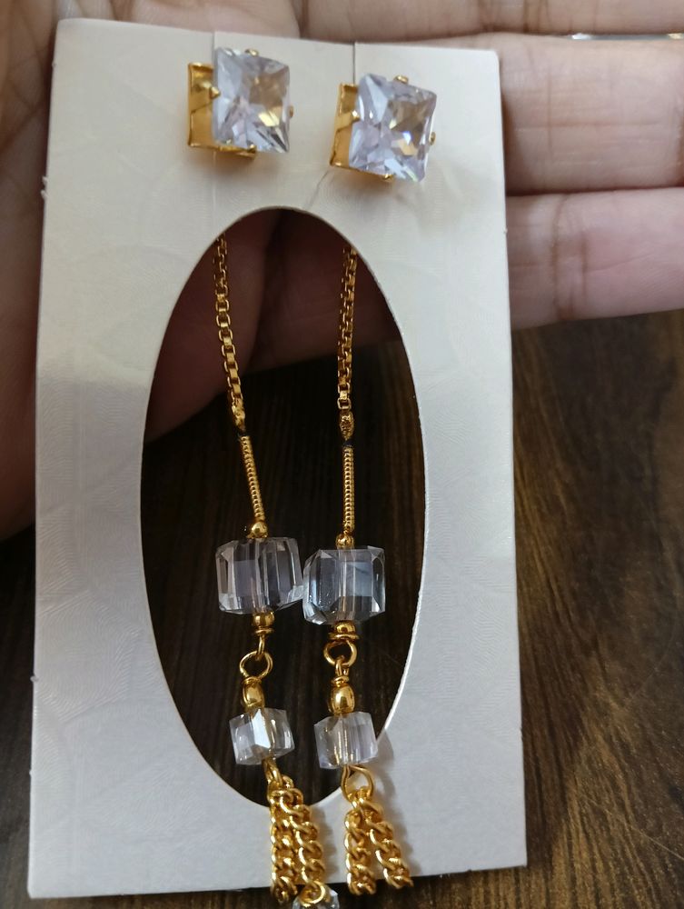 New Gold Plated suidhaga Earrings