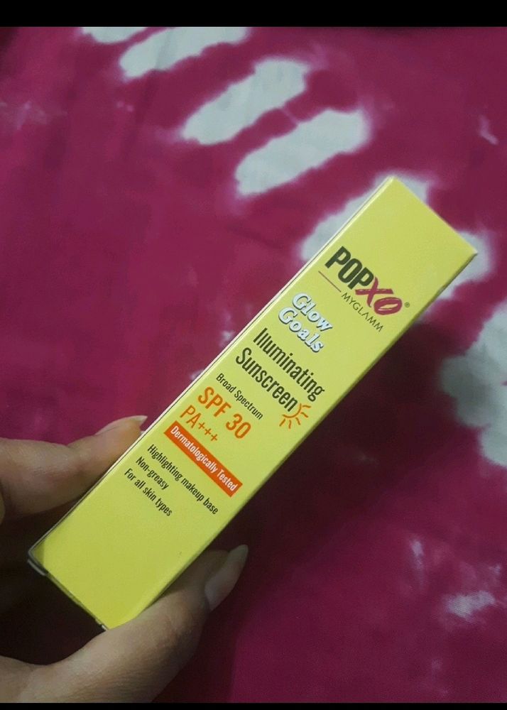 My Glamm Popxo Sunscreen