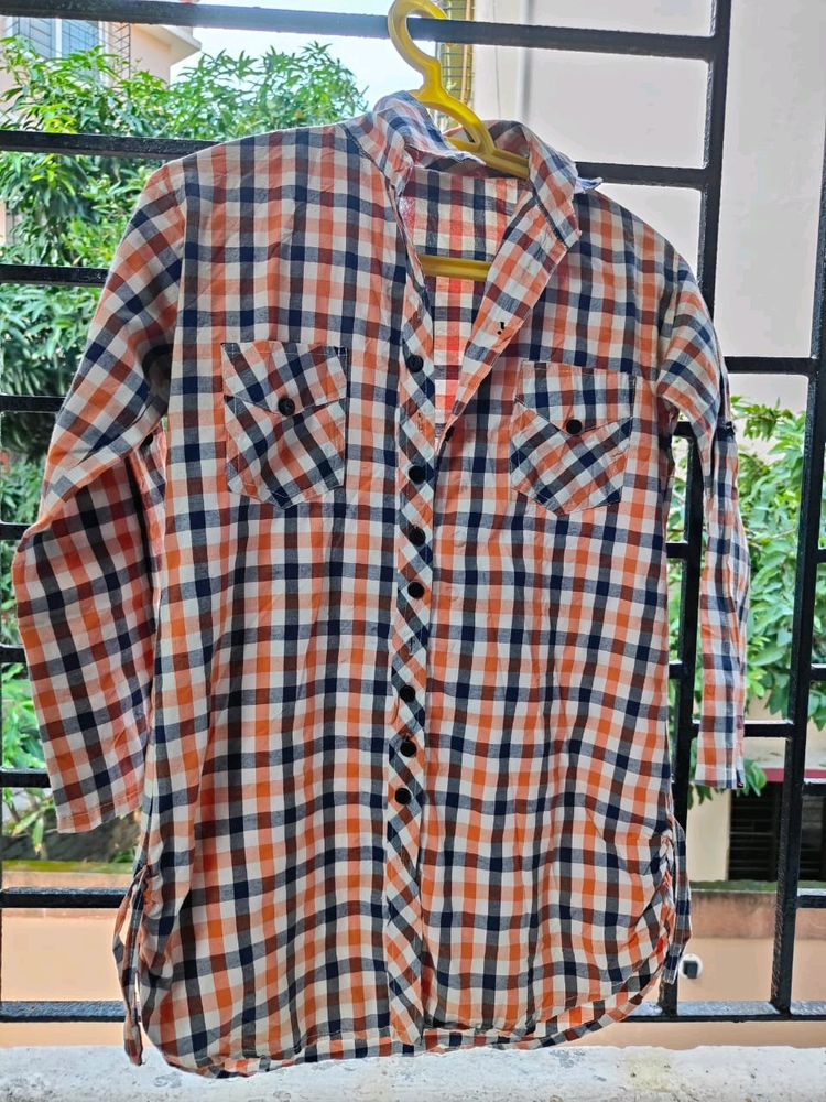 Checked Women Shirt