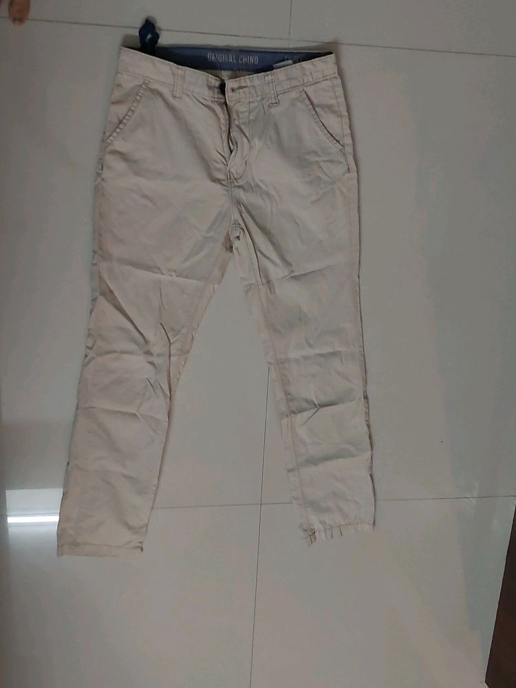 Beige Formal Pant Or Chino