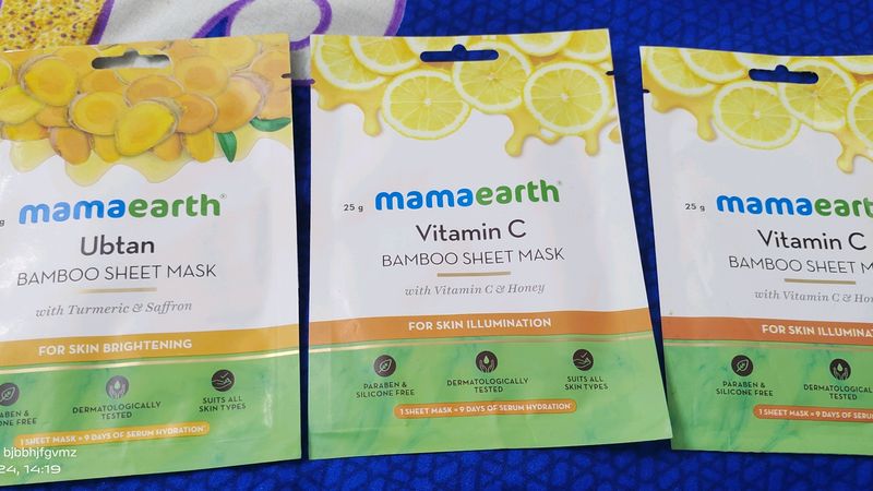 Mamaerth Vitamin C And Ubtan Face Mask