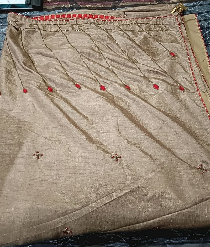 Light Cream Saree