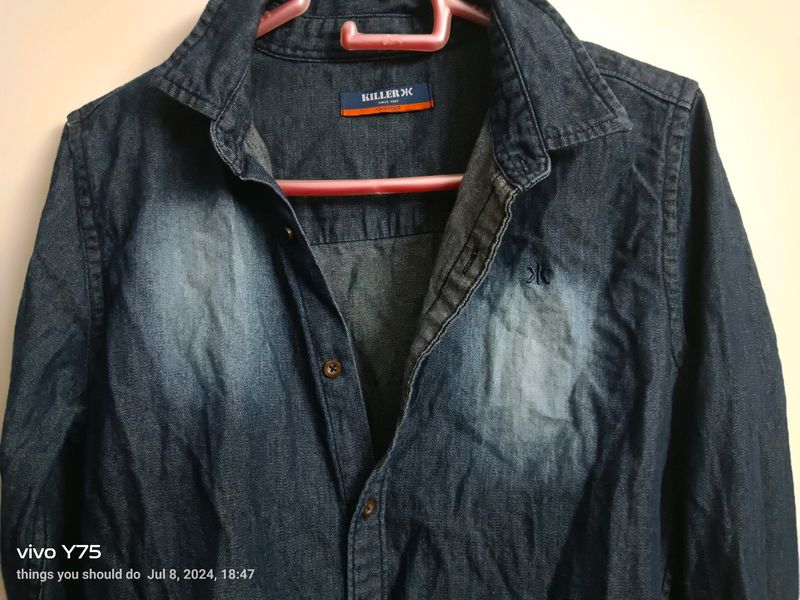 Boys Denim Shirt Killer Brand New