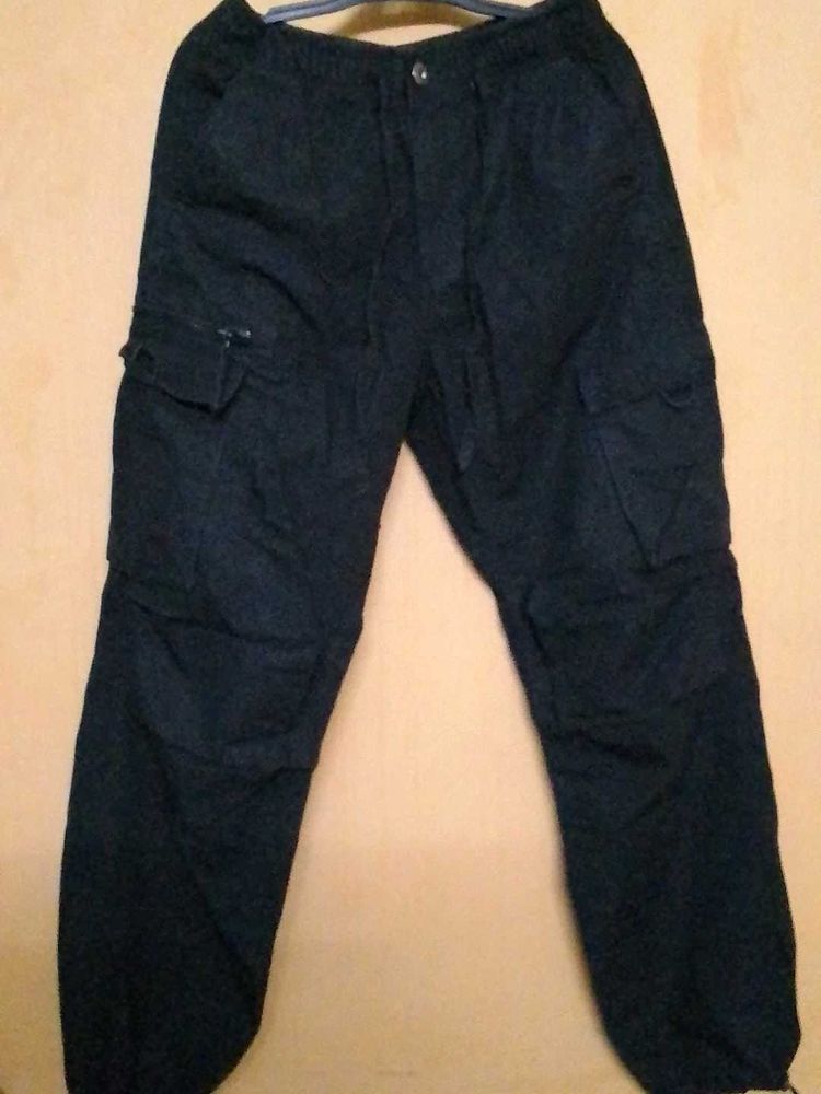 Black Cargo Pants