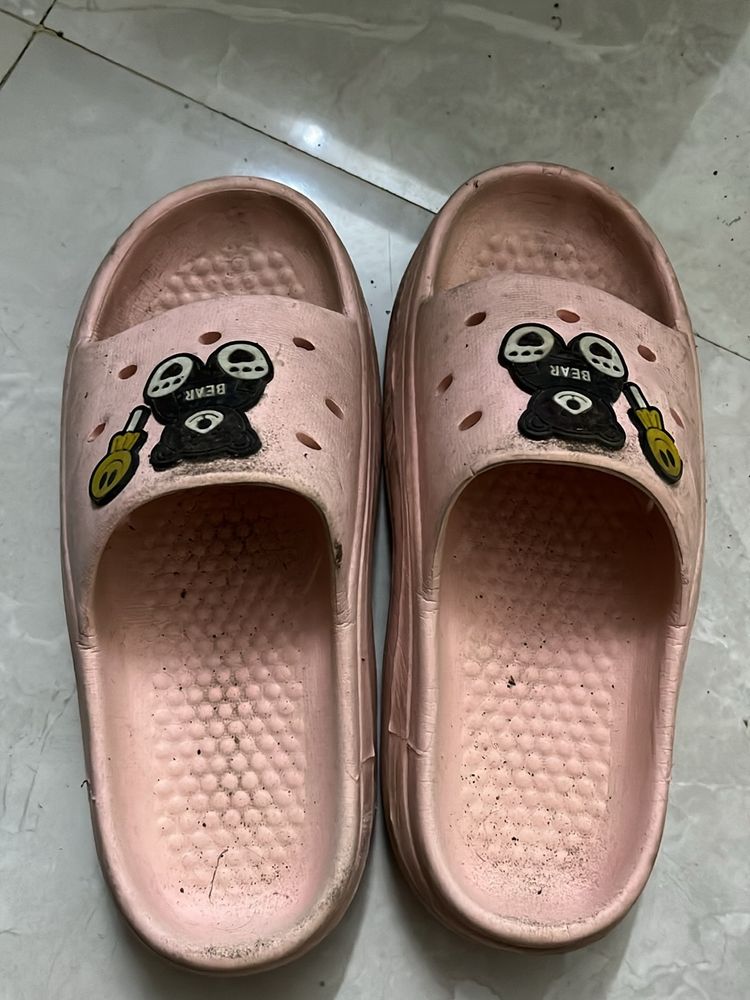 Pink Korean Flipflops