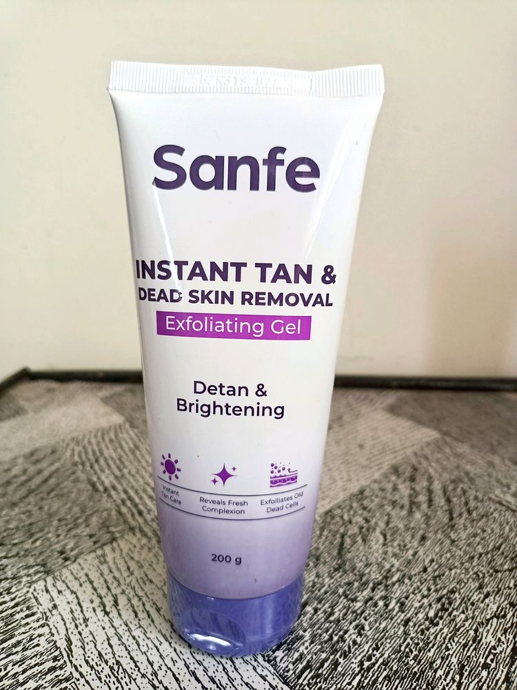 Sanfe Instant Tan &Dead Skin RemovalExfoliatingGel