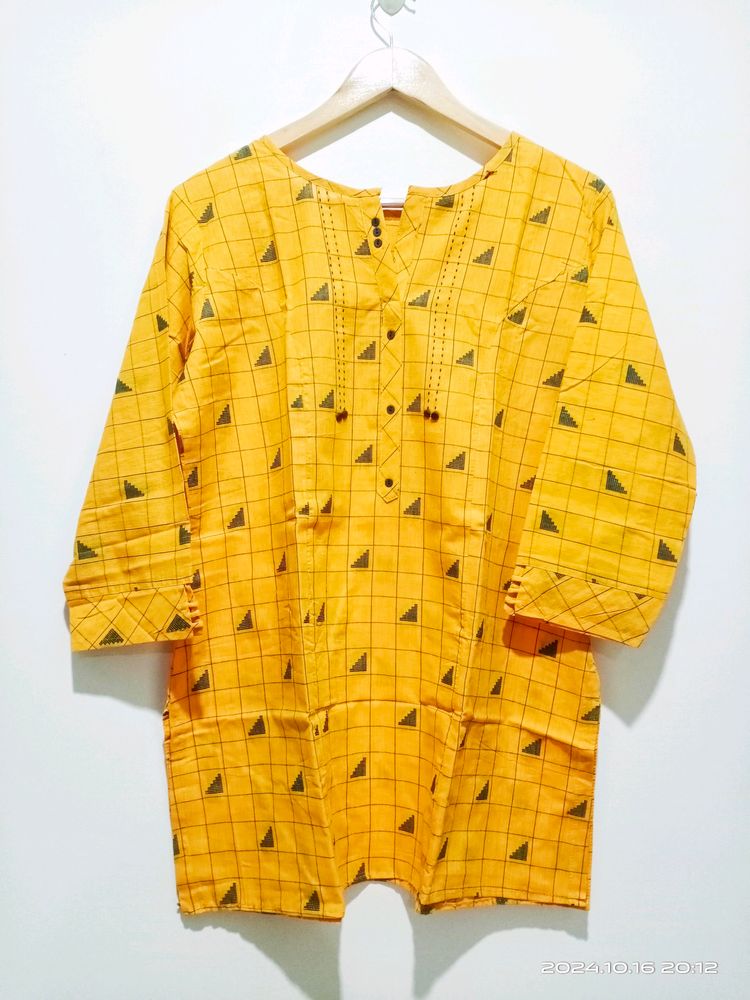 New Yellow Colour Tunic